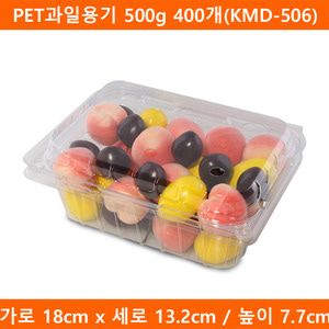 PET과일용기 500g 400개(KMD-506)